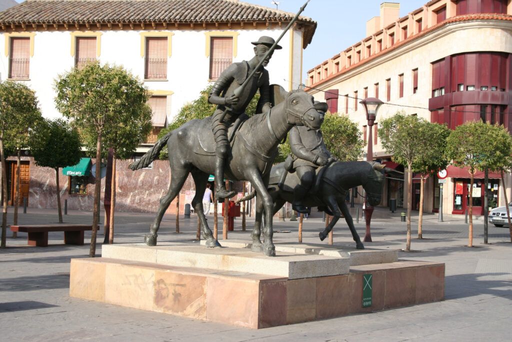 Don Quijote en Alcázar de san Juan