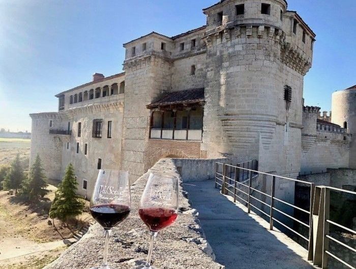 vino en un castillo